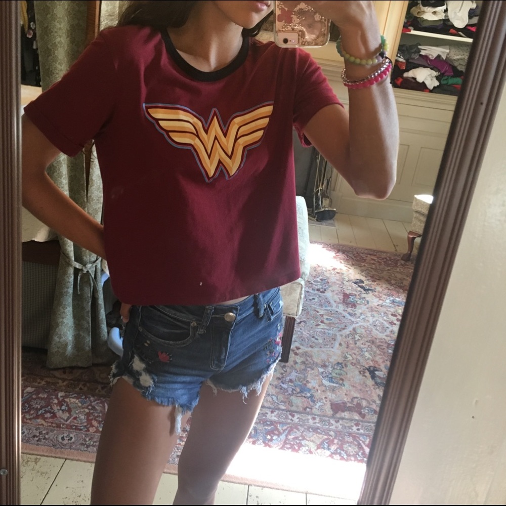 Wonder Woman Crop Top